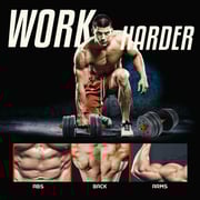 Sparnod Fitness 2-in-1 Dumbbells/Barbells Set 15kg SCD-15
