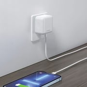 Endefo Wall Charger With USB-C To Lightning Cable 1m White