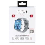 DCU EW40 Curved Glass PRO Smartwatch Silver