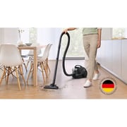 Bosch Series 4 Bagless Vacuum Cleaner with HEPA Filter, Black – BGS21WBAGB