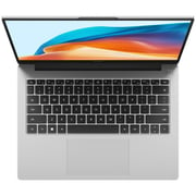 Huawei MateBook D14 (2023) Notebook - 13th Gen / Intel Core i7-1360P / 14inch / 1TB SSD / 16GB RAM / Windows 11 Home / Mystic Silver - [MendelG-W7611]