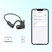 Sound Peats Runfree Lite Wireless On Ear Sports Headset Black