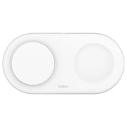 Belkin BoostCharge Pro 2-in-1 Wireless Charger 1.5m White