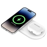 Belkin BoostCharge Pro 2-in-1 Wireless Charger 1.5m White