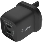 Belkin BoostCharge Pro Dual PPS Wall Charger Black