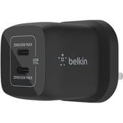 Belkin BoostCharge Pro Dual PPS Wall Charger Black