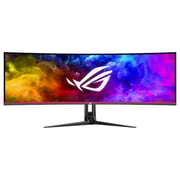 Asus ROG Swift OLED PG49WCD Gaming Monitor- 49inch (5120x1440) Curved QD-OLED / 144Hz / 0.03ms / G-SYNC Compatible / Custom Heatsink / Uniform Brightness / ROG Smart KVM / 90 W Type-C / DisplayWidget Center