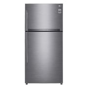 LG - No-Frost Refrigerator Smart Inverter Compressor 592 Liter, 21 Cubic Feet, Digital, Hygiene Fresh Filter, Door Cooling- GR-H822HLHM