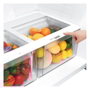 LG - No-Frost Refrigerator Smart Inverter Compressor 592 Liter, 21 Cubic Feet, Digital, Hygiene Fresh Filter, Door Cooling- GR-H822HLHM