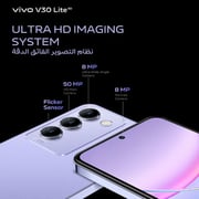 Vivo V30 Lite 256GB Leather Purple 5G Smartphone