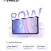 Vivo V30 Lite 256GB Leather Purple 5G Smartphone