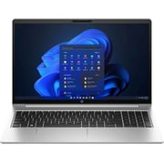 HP ProBook 450 G10 (2023) Laptop - 13th Gen / Intel Core i5-1335U / 15.6inch FHD / 256GB SSD / 16GB RAM / Shared Intel Iris Xe Graphics / Windows 11 Pro / English Keyboard / Silver / International Version - [86Q45PA#ABG]