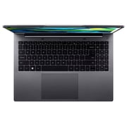 Acer Aspire Lite 16 (2024) Laptop - 12th Gen / Intel Core i5-1235U / 16inch FHD / 512GB SSD / 8GB RAM / Shared Intel Iris Xe Graphics / Windows 11 Home / English & Arabic Keyboard / Pure Silver / Middle East Version - [NX.KWZEM.002]