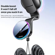 Yesido Magnetic Suction Wireless Car Charging Holder Black