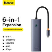 Baseus Flite Series 6 Port USB Hub