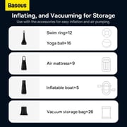 Baseus A3lite Car Vacuum Cleaner White VCAQ050002