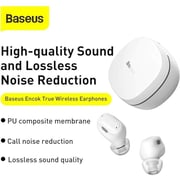 Baseus NGTW240002 Encok True Wireless Earbuds White