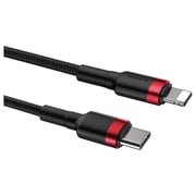 Baseus Cafule USB-C To Lightning Cable 1m Black/Red