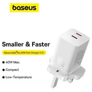 Baseus GaN5 Pro Fast Charger Moon White