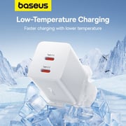 Baseus GaN5 Pro Fast Charger Moon White