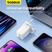 Baseus GaN5 Pro Fast Charger Moon White