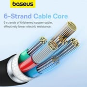 Baseus Pudding Series USB-C To USB-C Cable 1.2m Cluster Black