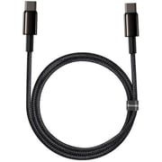 Baseus Tungsten Gold USB-C To USB-C Cable 1m Black