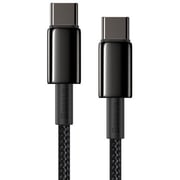 Baseus Tungsten Gold USB-C To USB-C Cable 1m Black