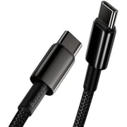 Baseus Tungsten Gold USB-C To USB-C Cable 1m Black