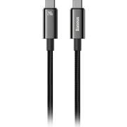 Baseus Tungsten Gold USB-C To USB-C Cable 1m Black