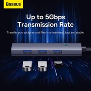 Baseus Flite Series 5 Port USB Hub