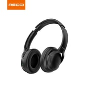 Recci Baron Series Premium ANC Adjustable Over-Ear Bluetooth Headphones - REP-W59
