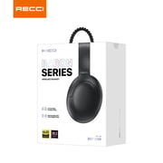 Recci Baron Series Premium ANC Adjustable Over-Ear Bluetooth Headphones - REP-W59