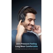 Recci Baron Series Premium ANC Adjustable Over-Ear Bluetooth Headphones - REP-W59