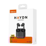 Recci Haydn Wireless Earbuds, Black - REP-W55