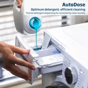 Beko 10kg Front Load Washing Machine, 1400 RPM, 15 Programs, SteamTherapy, AquaTech, AutoDose, White - WTE1014XW