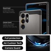 Spigen Tough Armor Case Gunmetal Galaxy S24 Ultra