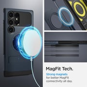 Spigen MagFit Case Metal Slate Galaxy S24 Ultra