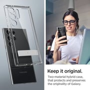 Spigen Ultra Hybrid S MagFit Case Crystal Clear Galaxy S24 Ultra