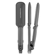 Rush Brush X6 Straightener 235°C, Steam, Infared ,Auto Shutoff ,Wide Tourmaline Ceramic Plates - Grey