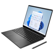 HP Spectre x360 2-in-1 Convertible (2023) Laptop - 13th Gen / Intel Core i7-1355U / 13.5inch UWVA / 1TB SSD / 16GB RAM / Windows 11 Home / English & Arabic Keyboard / Nightfall Black Aluminum / Middle East Version - [14-EF2002NE]