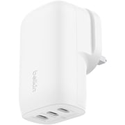 Belkin BoostCharge 3 Port USB-C Wall Charger White