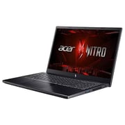 Acer Nitro V15 Gaming (2023) Laptop - 13th Gen / Intel Core i5-13420H / 15.6inch FHD / 512GB SSD / 16GB RAM / 6GB NVIDIA GeForce RTX 4050 Graphics / Windows 11 Home / English Keyboard / Obsidian Black / International Version - [ANV15-51-50N9]