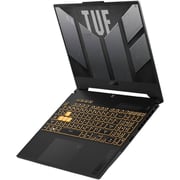 Asus TUF FX507Z Gaming (2022) Laptop - 12th Gen / Intel Core i7-12700H / 15.6inch FHD / 512GB SSD / 16GB RAM / 8GB NVIDIA GeForce RTX 4070 Graphics / Windows 11 Home / English Keyboard / Mecha Grey / International Version - [90NR0FV7-M00160]