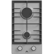 Millen 30cm Built-in 2 Burner Gas Hob Stainless Steel MGH 3001 IX