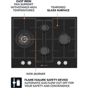 Millen Built In Gas Hob MGHG 6502 BL