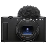 Sony ZV-1 II Digital Vlog Camera Black + GPVPT2BT Shooting Grip