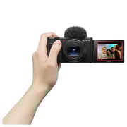 Sony ZV-1 II Digital Vlog Camera Black + GPVPT2BT Shooting Grip
