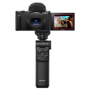 Sony ZV-1 II Digital Vlog Camera Black + GPVPT2BT Shooting Grip