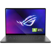 Asus ROG Zephyrus G16 Gaming (2024) Laptop - 1st Series / Intel Core Ultra 9-185H / 16inch 2.5K / 2TB SSD / 32GB RAM / 16GB NVIDIA GeForce RTX 4090 Graphics / Win11 Pro / English & Arabic Keyboard / Eclipse Gray / Middle East Version - [GU605MY-OLEDI9WP]